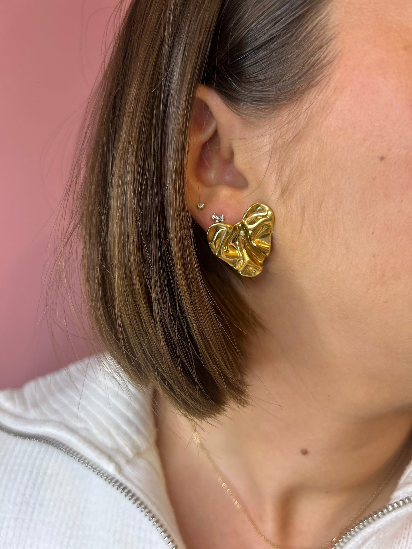 Boucles d'Oreilles Amour | Théia Bijoux