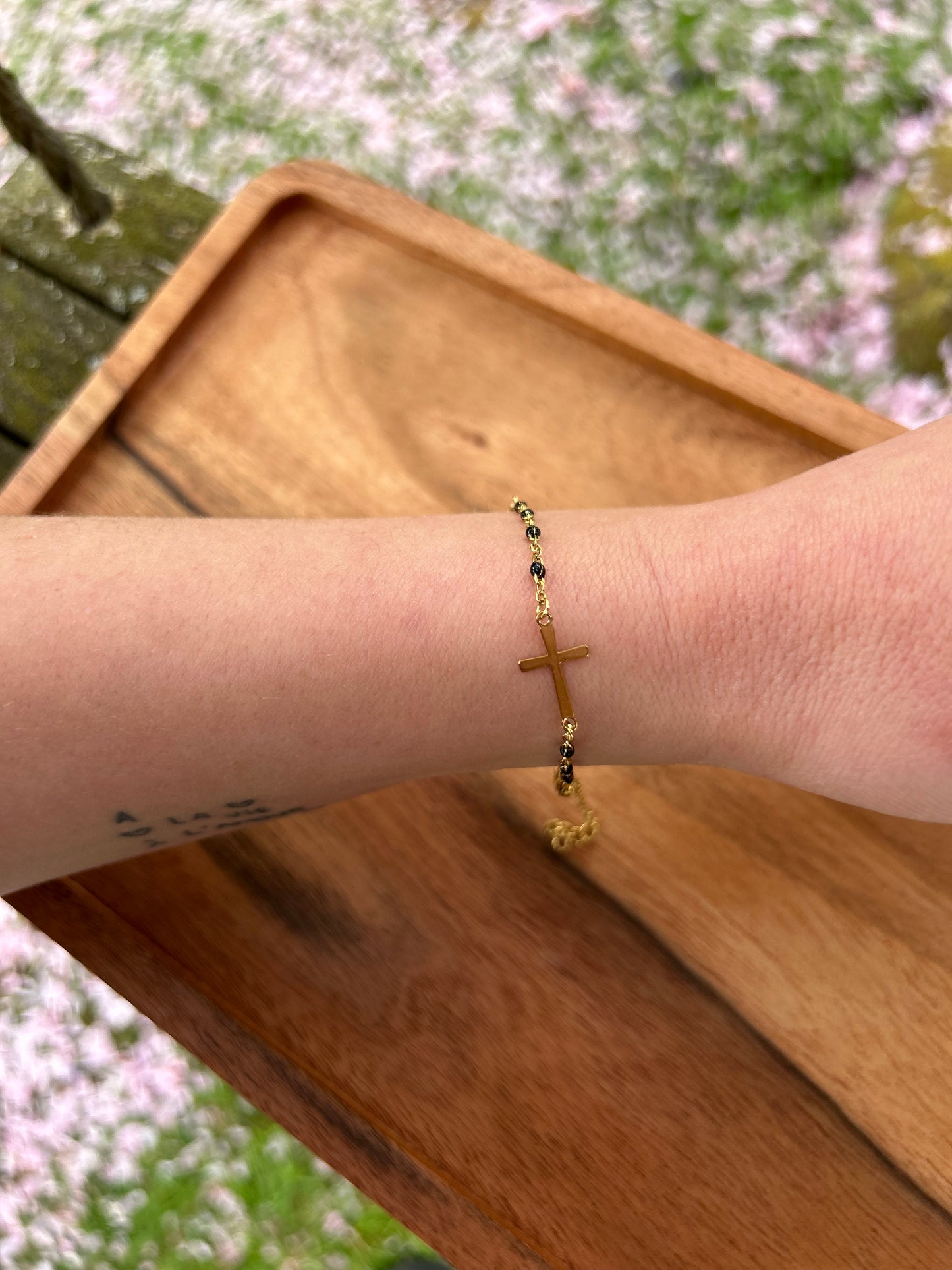 Bracelet Maria Noir | Théia Bijoux