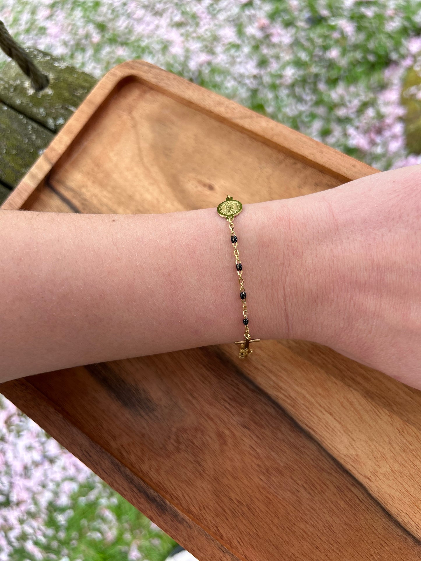 Bracelet Maria Noir | Théia Bijoux