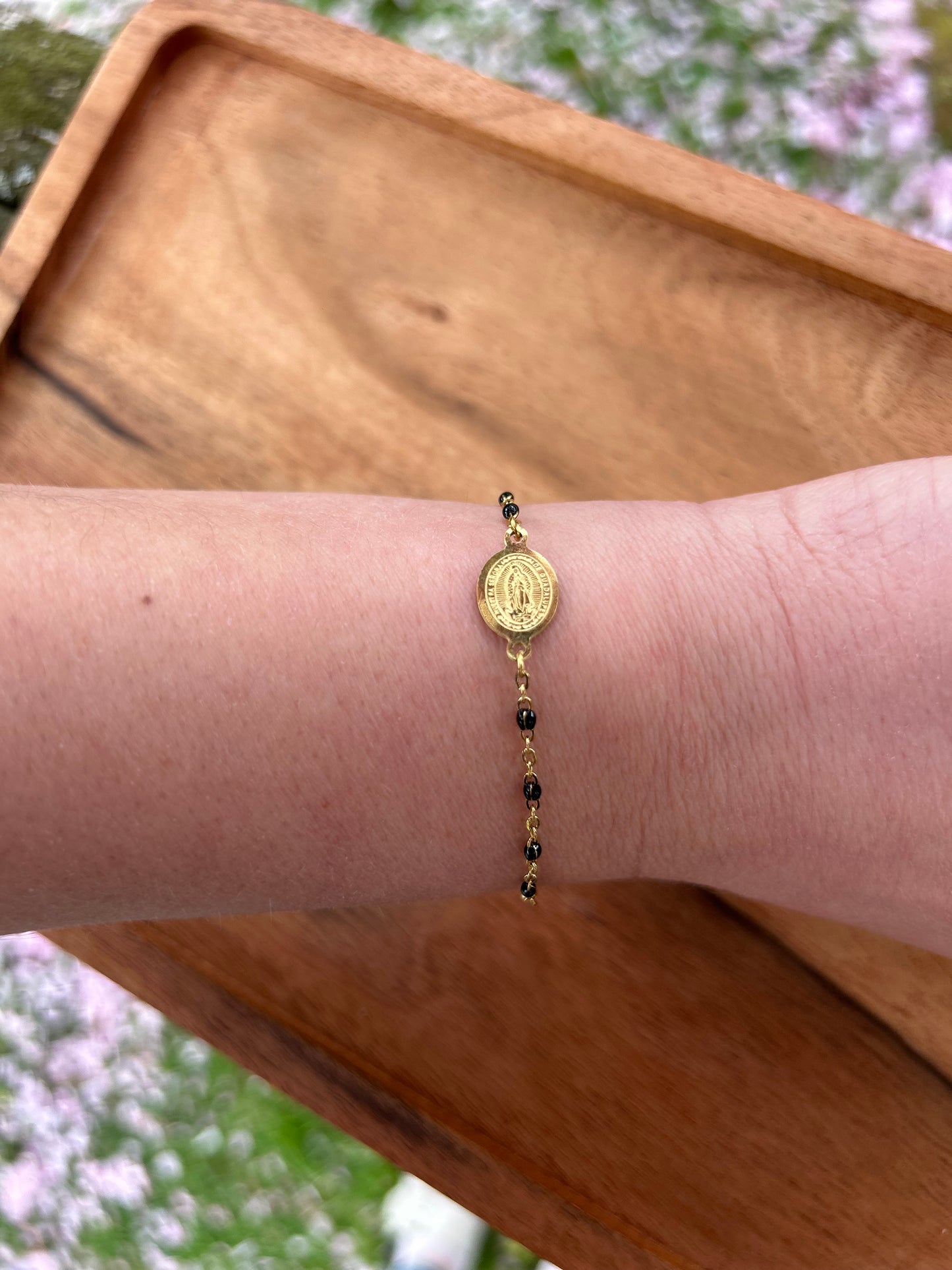 Bracelet Maria Noir | Théia Bijoux