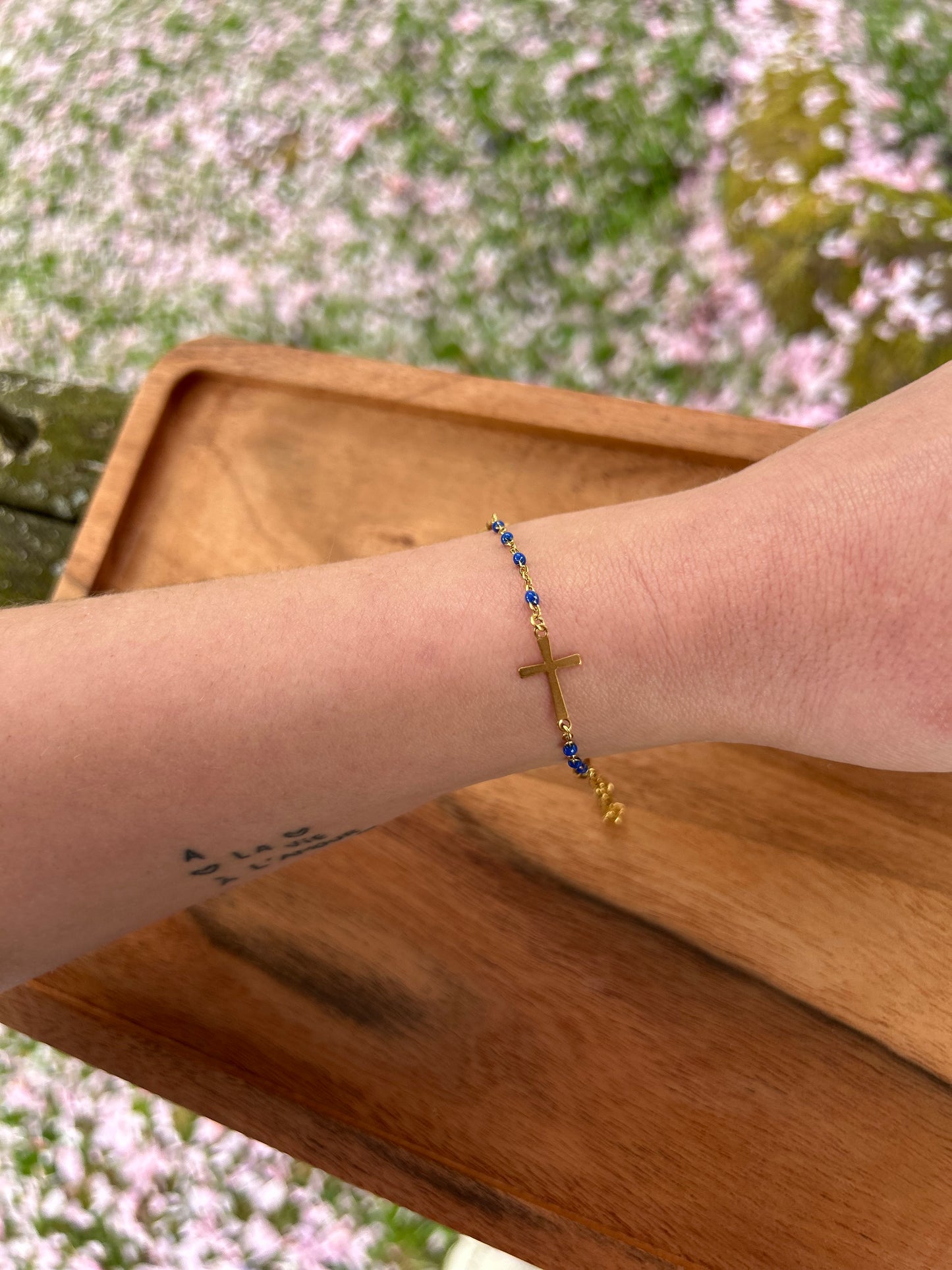 Bracelet Maria bleu | Théia Bijoux
