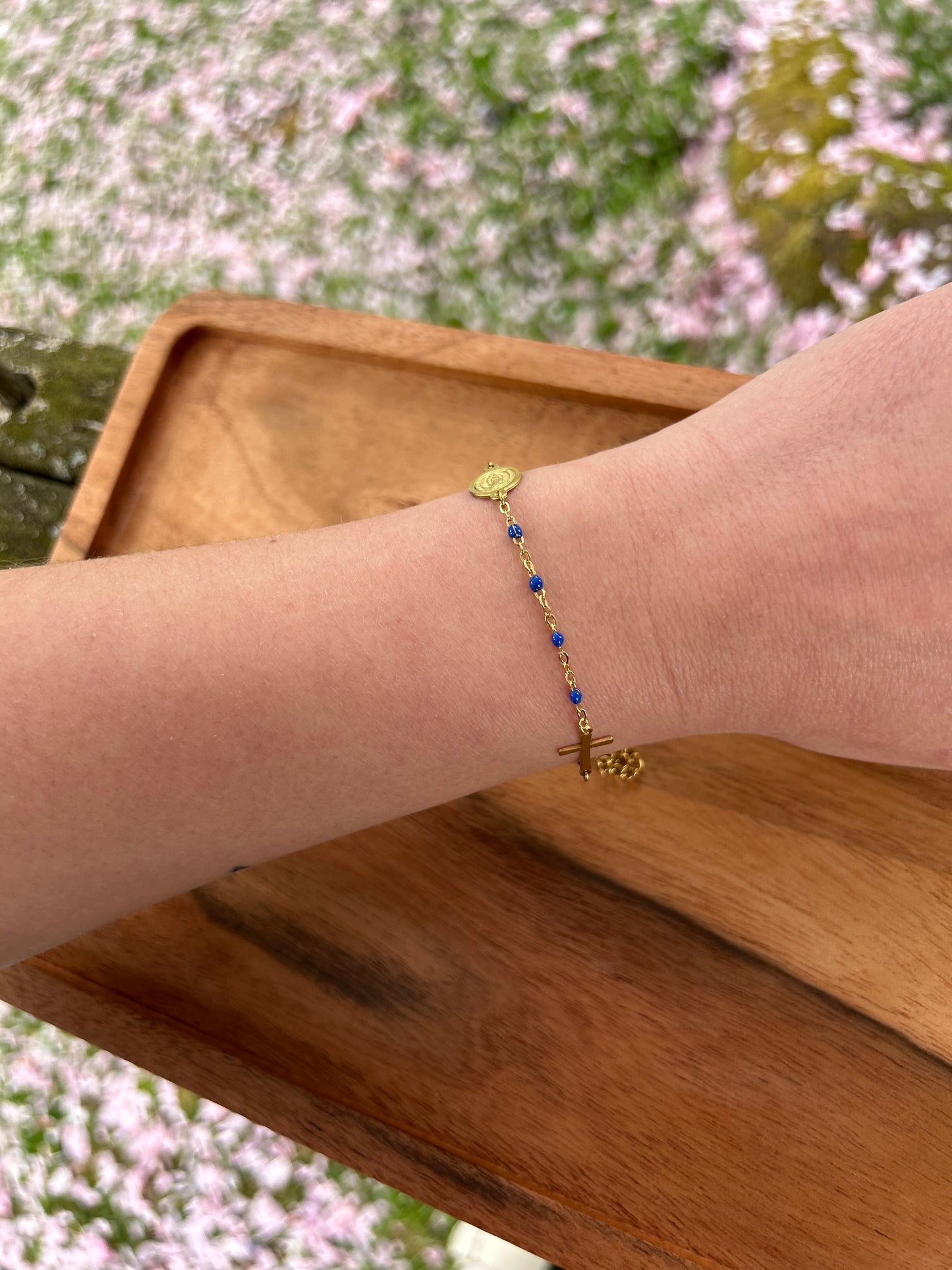 Bracelet Maria bleu | Théia Bijoux