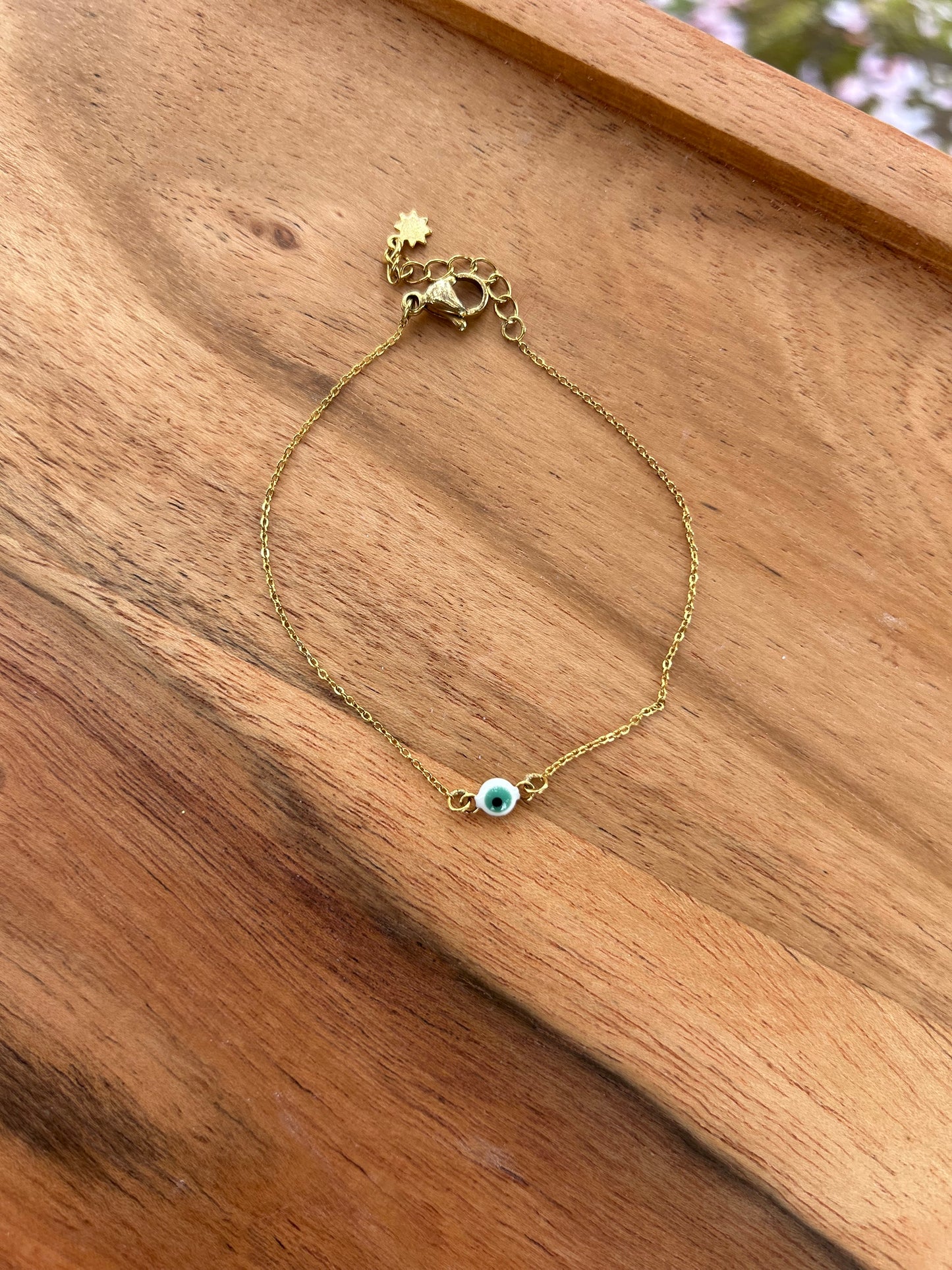 Bracelet Iris blanc | Théia Bijoux