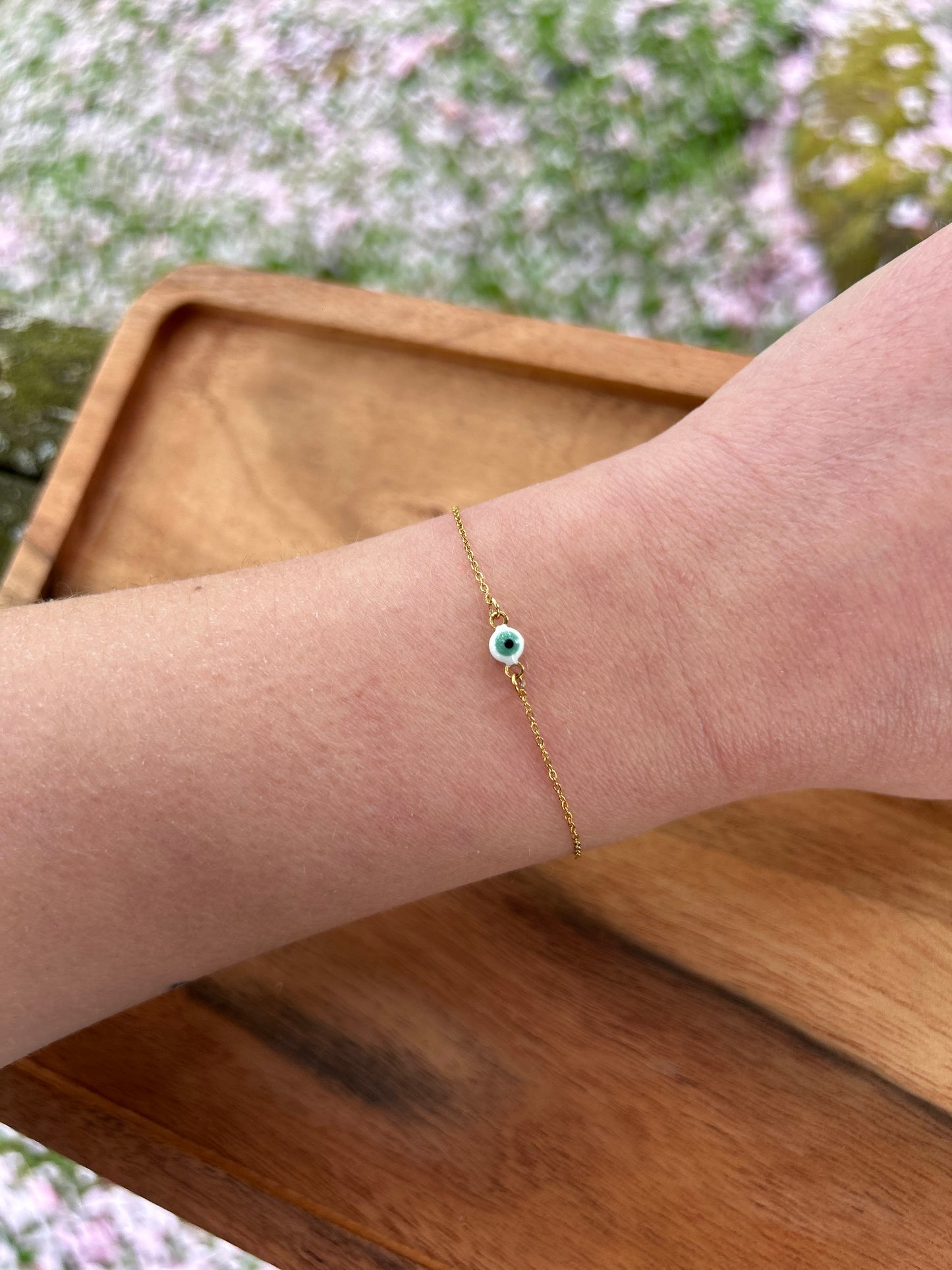 Bracelet Iris blanc | Théia Bijoux