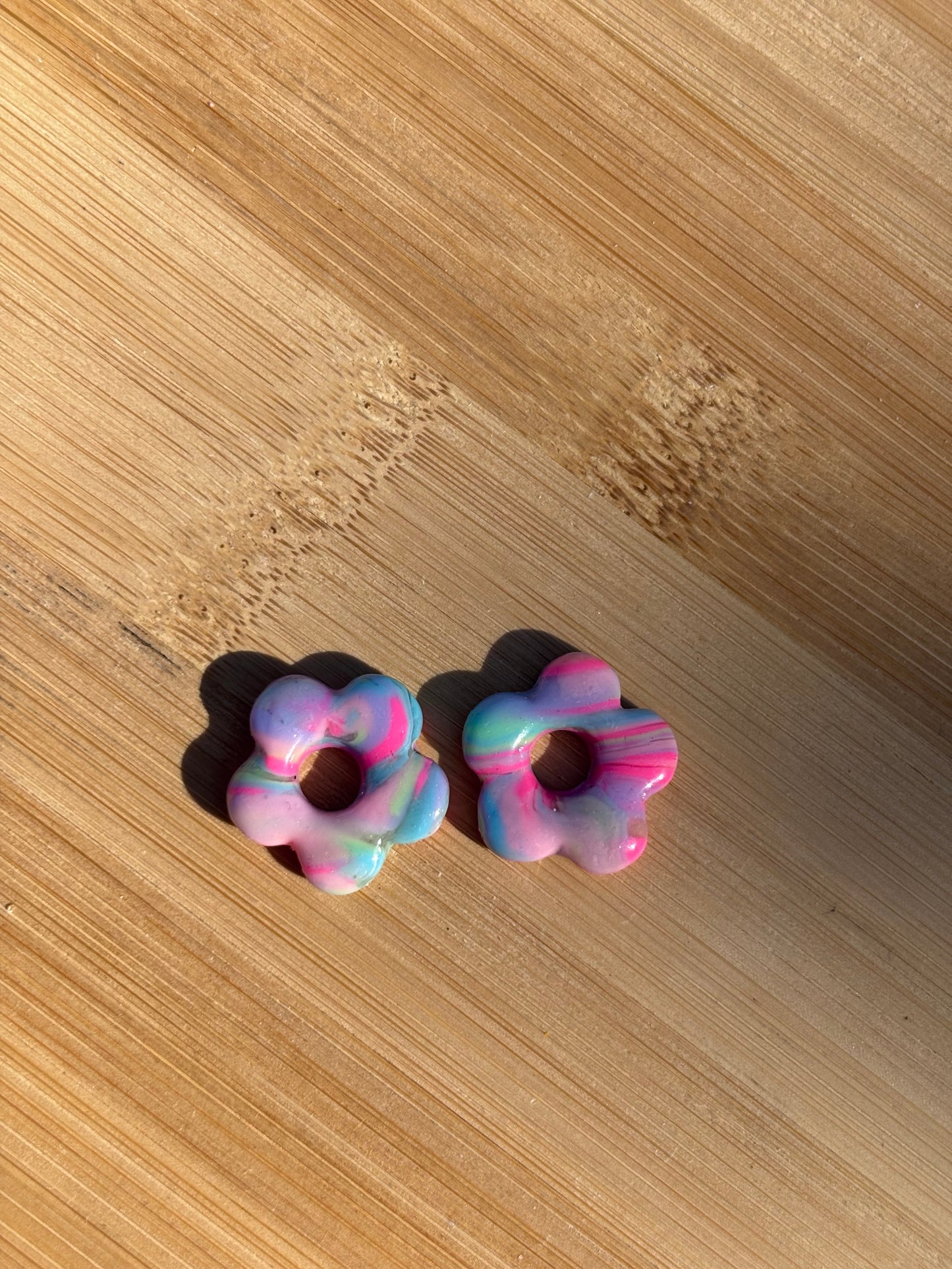 Créoles Margarita pastel | Théia Bijoux