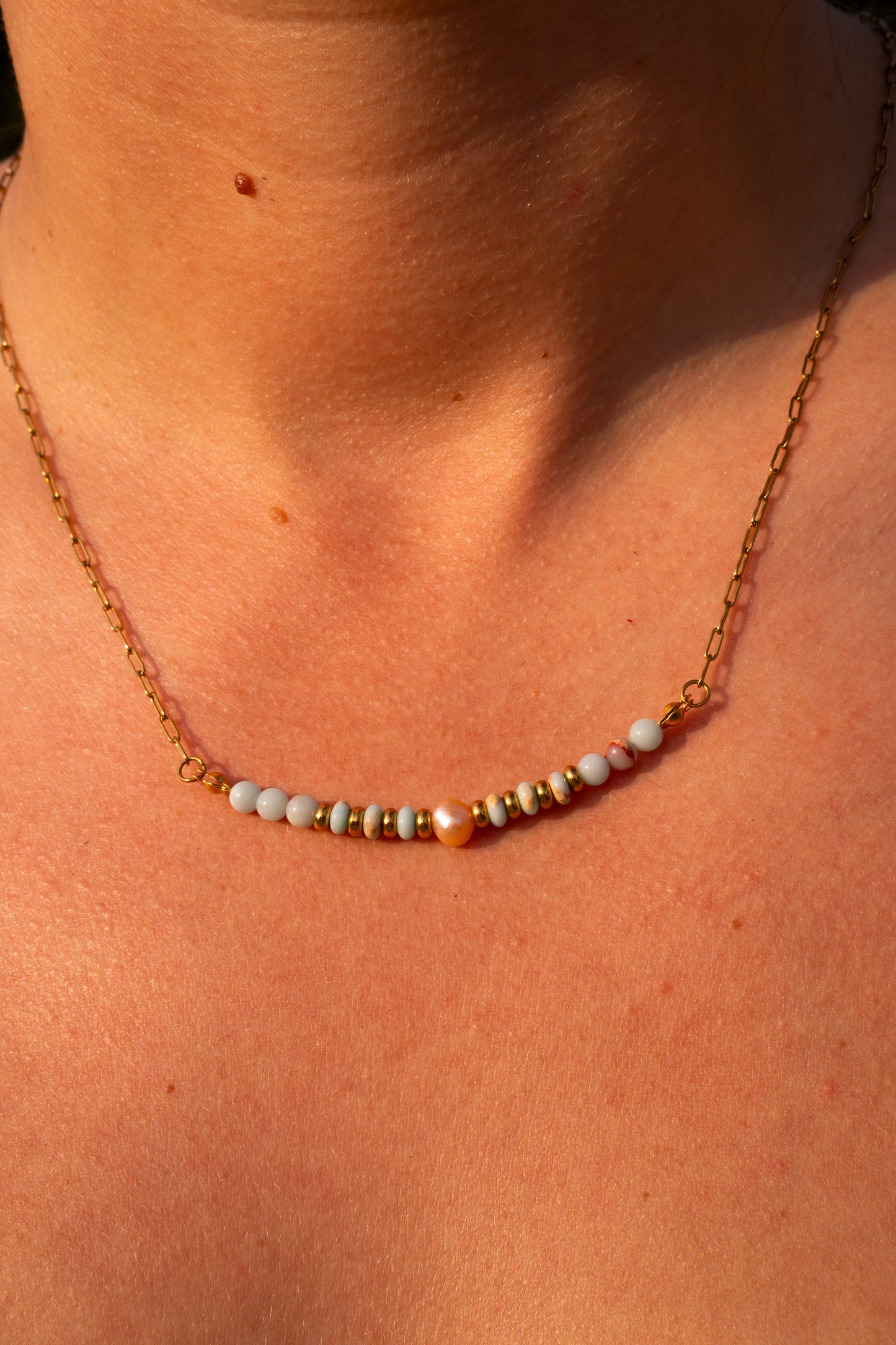 Collier Marisol pastel | Théia Bijoux