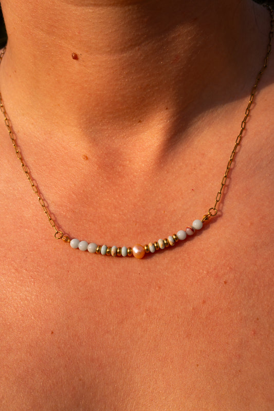 Collier Marisol pastel | Théia Bijoux