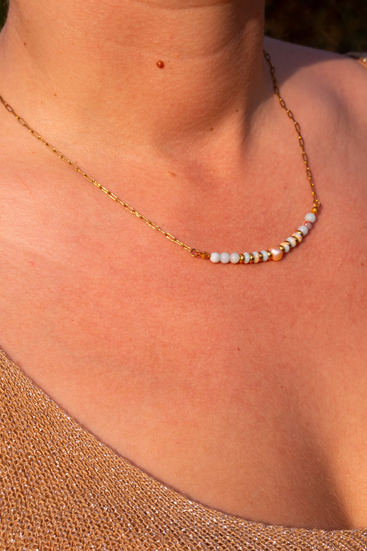Collier Marisol pastel | Théia Bijoux