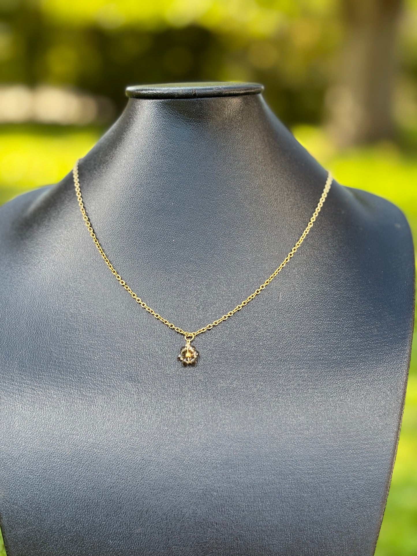 Collier Calista Bronze | Théia Bijoux