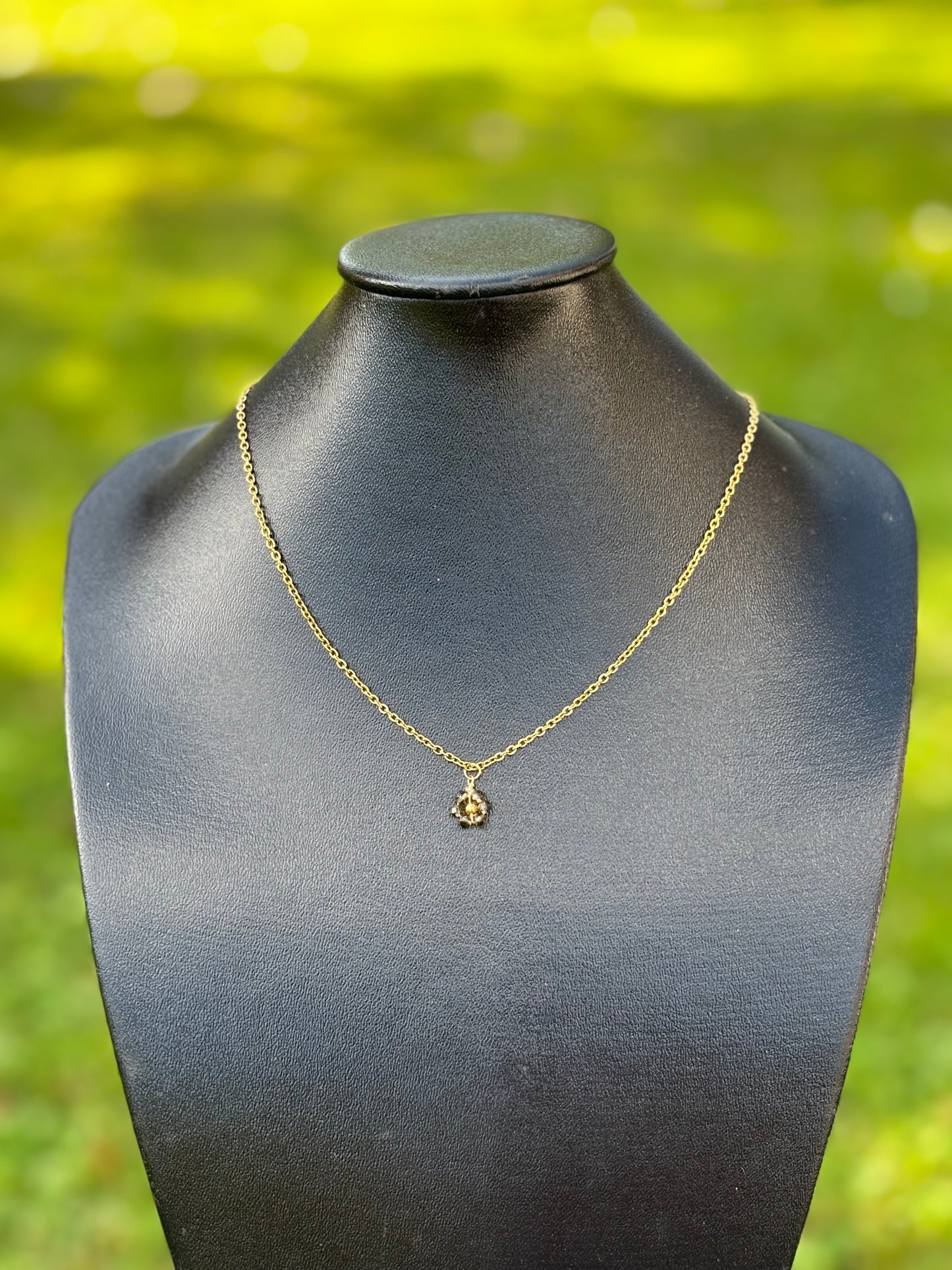 Collier Calista Bronze | Théia Bijoux