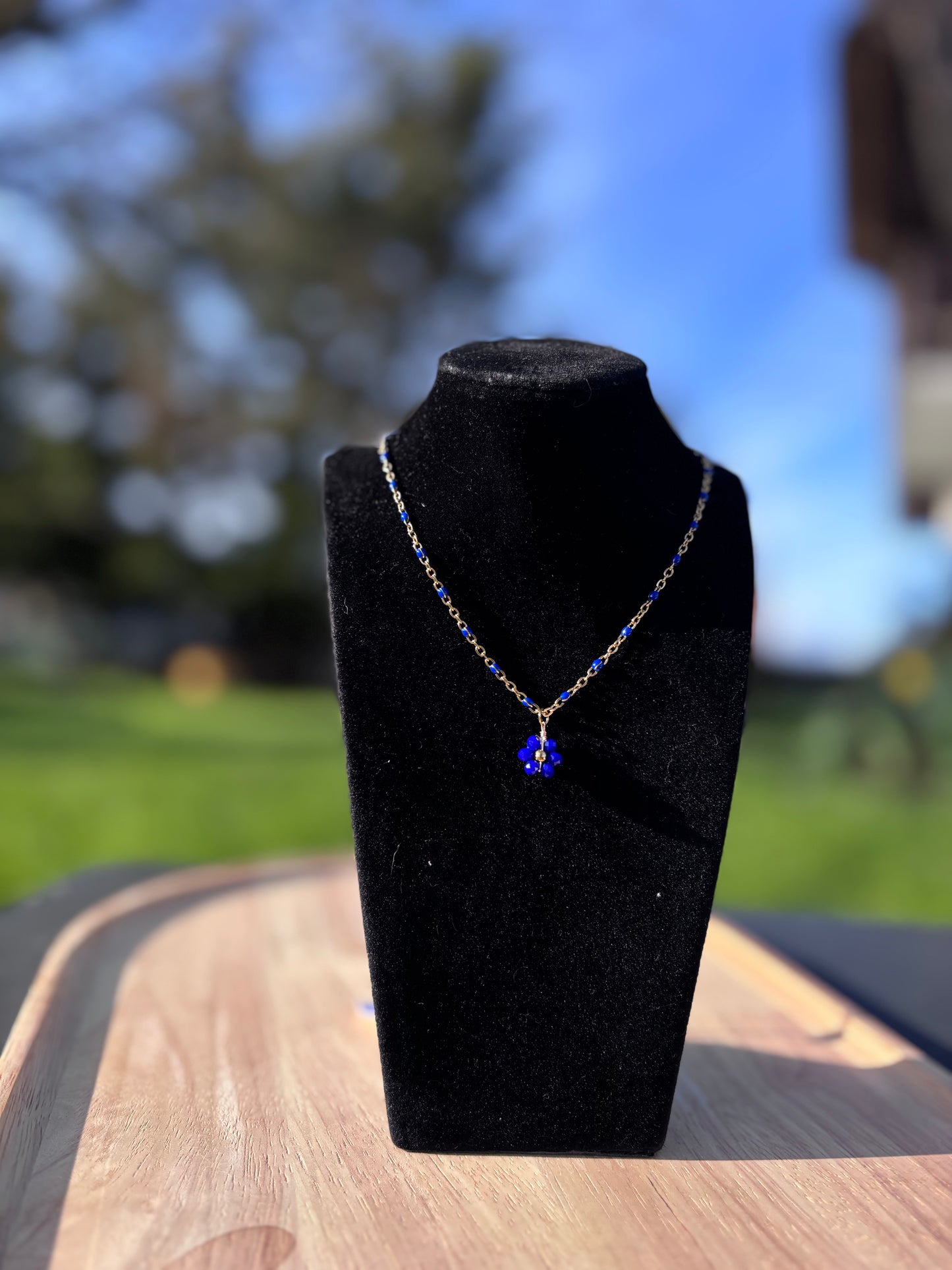 Collier Calista Bleu | Théia Bijoux