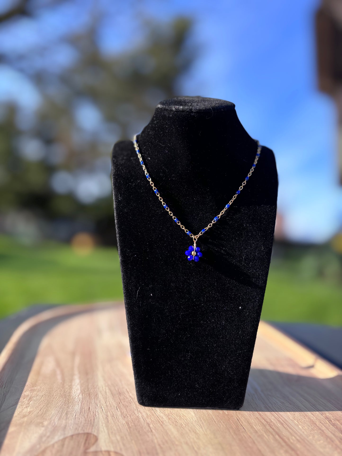 Collier Calista Bleu | Théia Bijoux