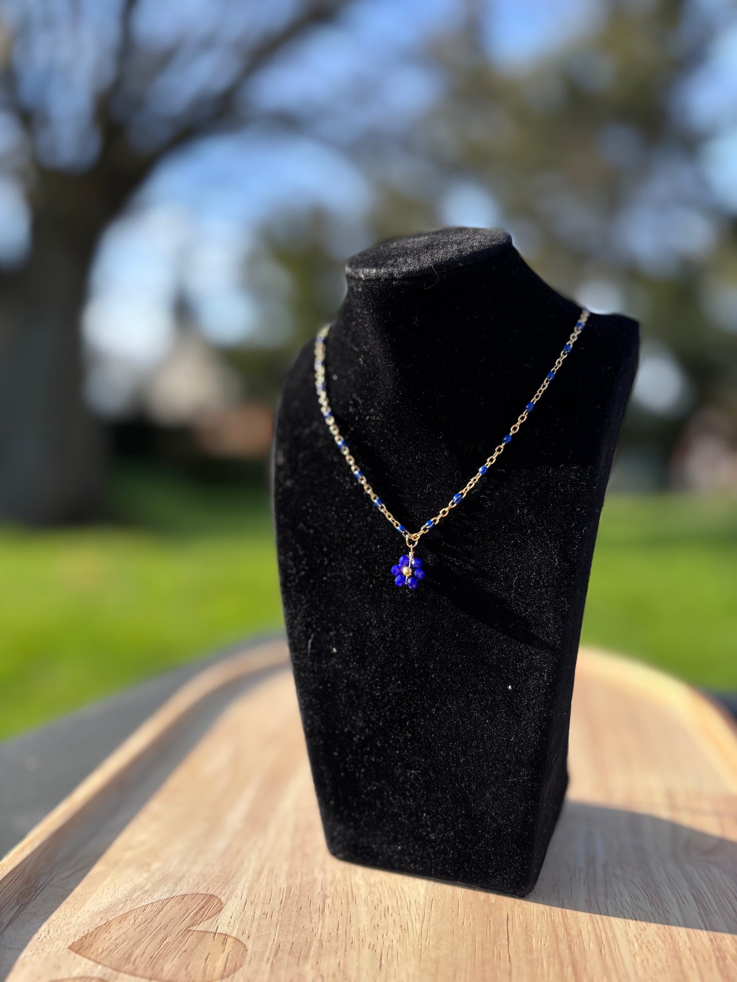 Collier Calista Bleu | Théia Bijoux