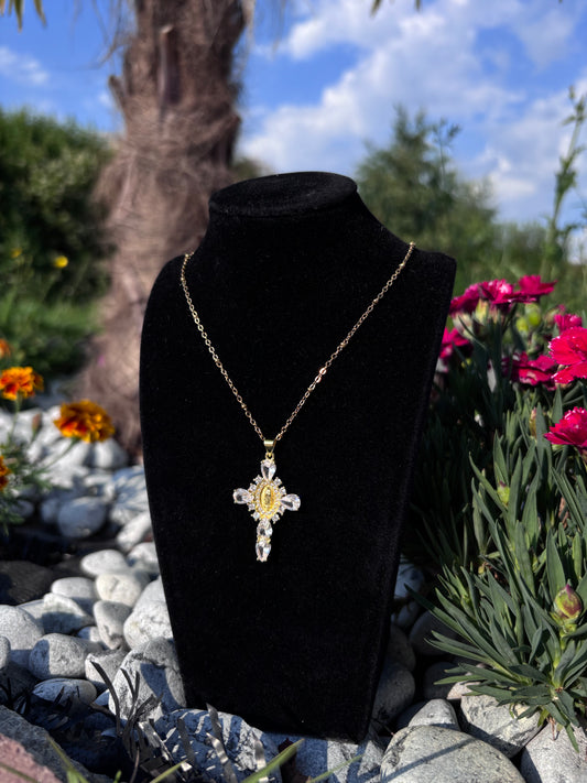 Collier Croce blanc | Théia Bijoux