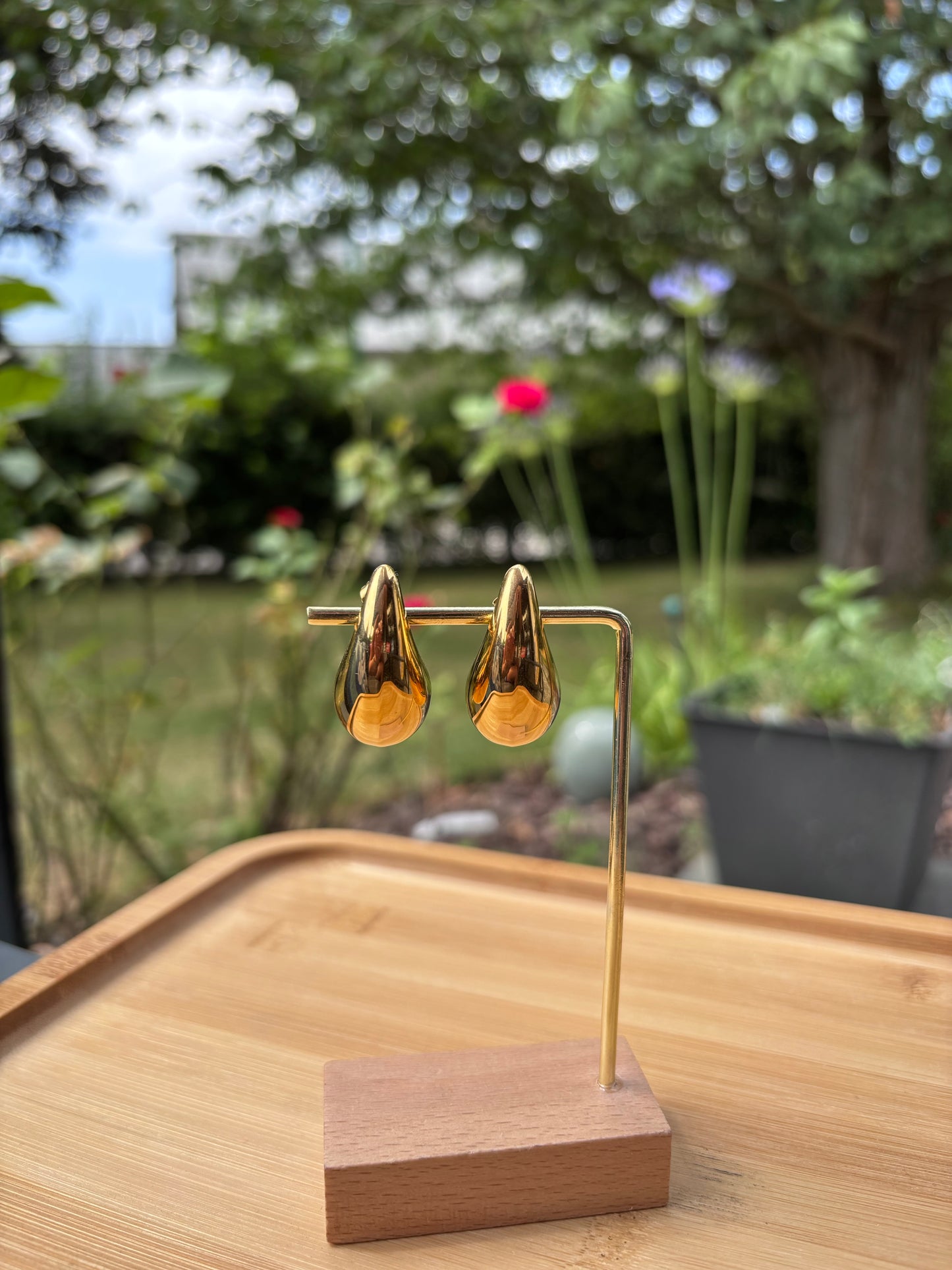Boucles d'oreilles gouttes | Théia Bijoux