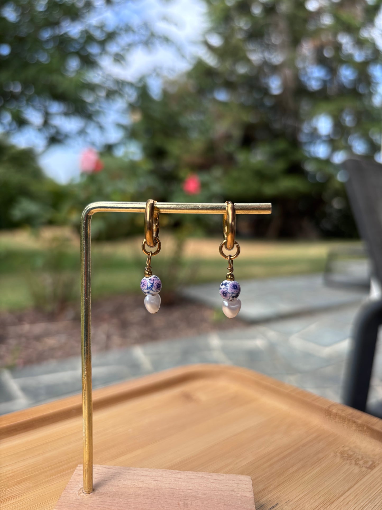 Boucles d’oreilles Gaia | Théia Bijoux