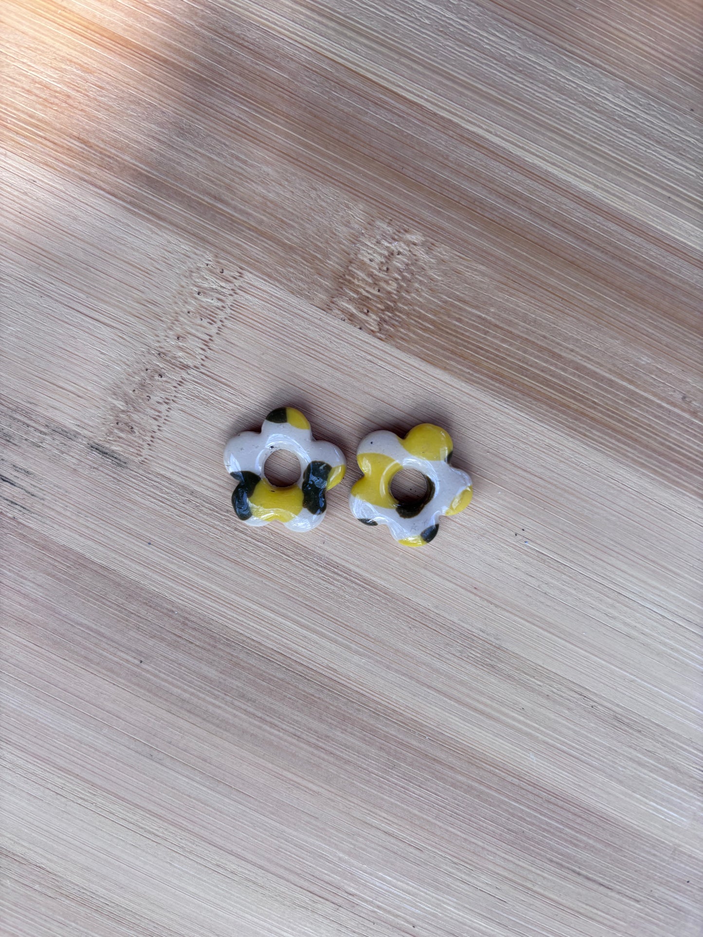 Créoles Margarita Citron | Théia Bijoux