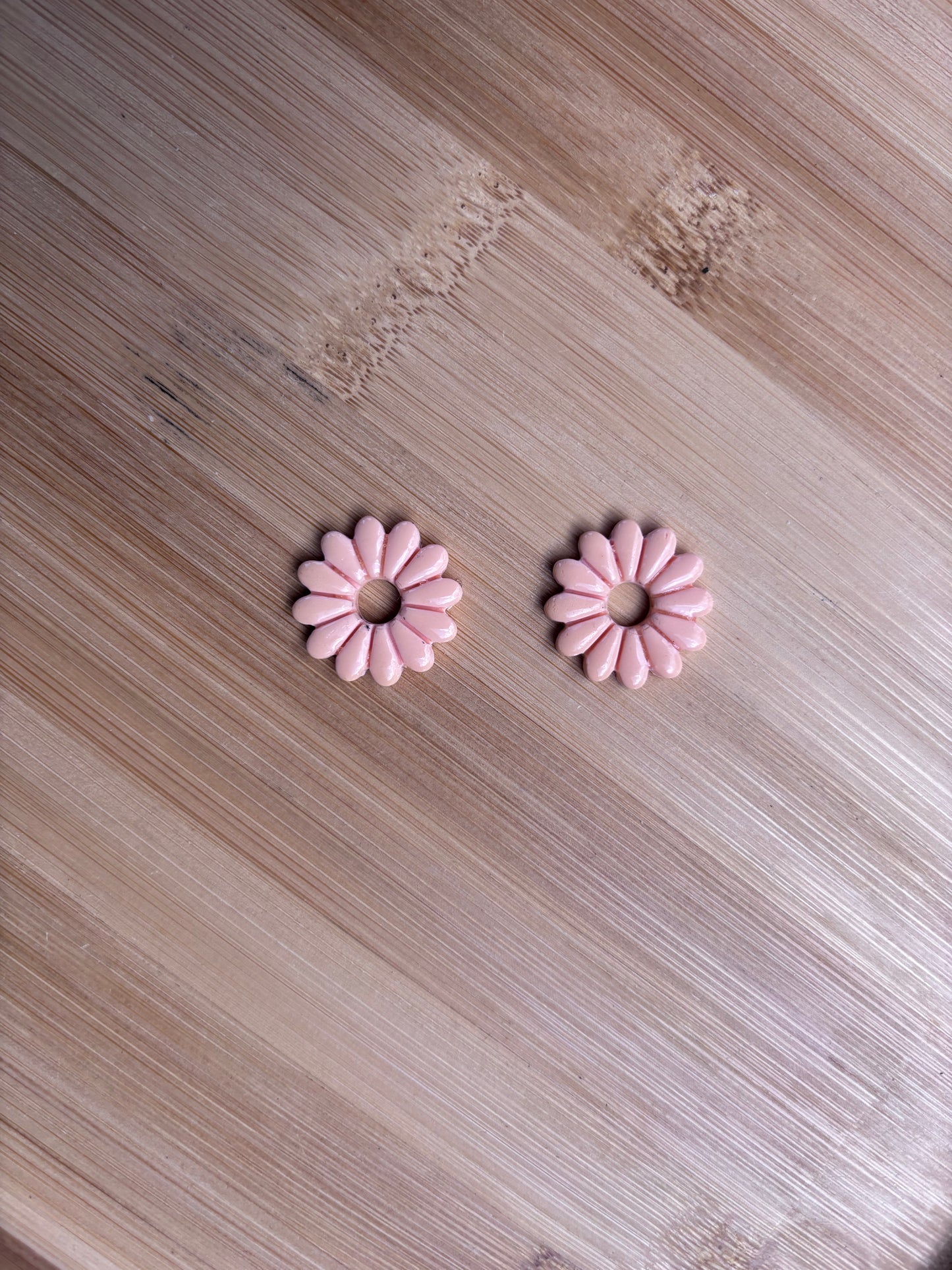 Créoles Aglaé pêche | Théia Bijoux