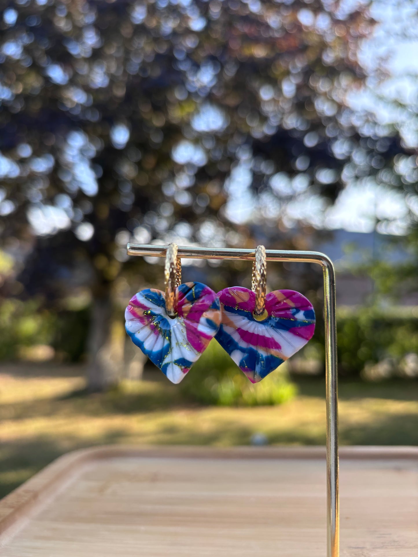 Créoles Esmée pop | Théia Bijoux