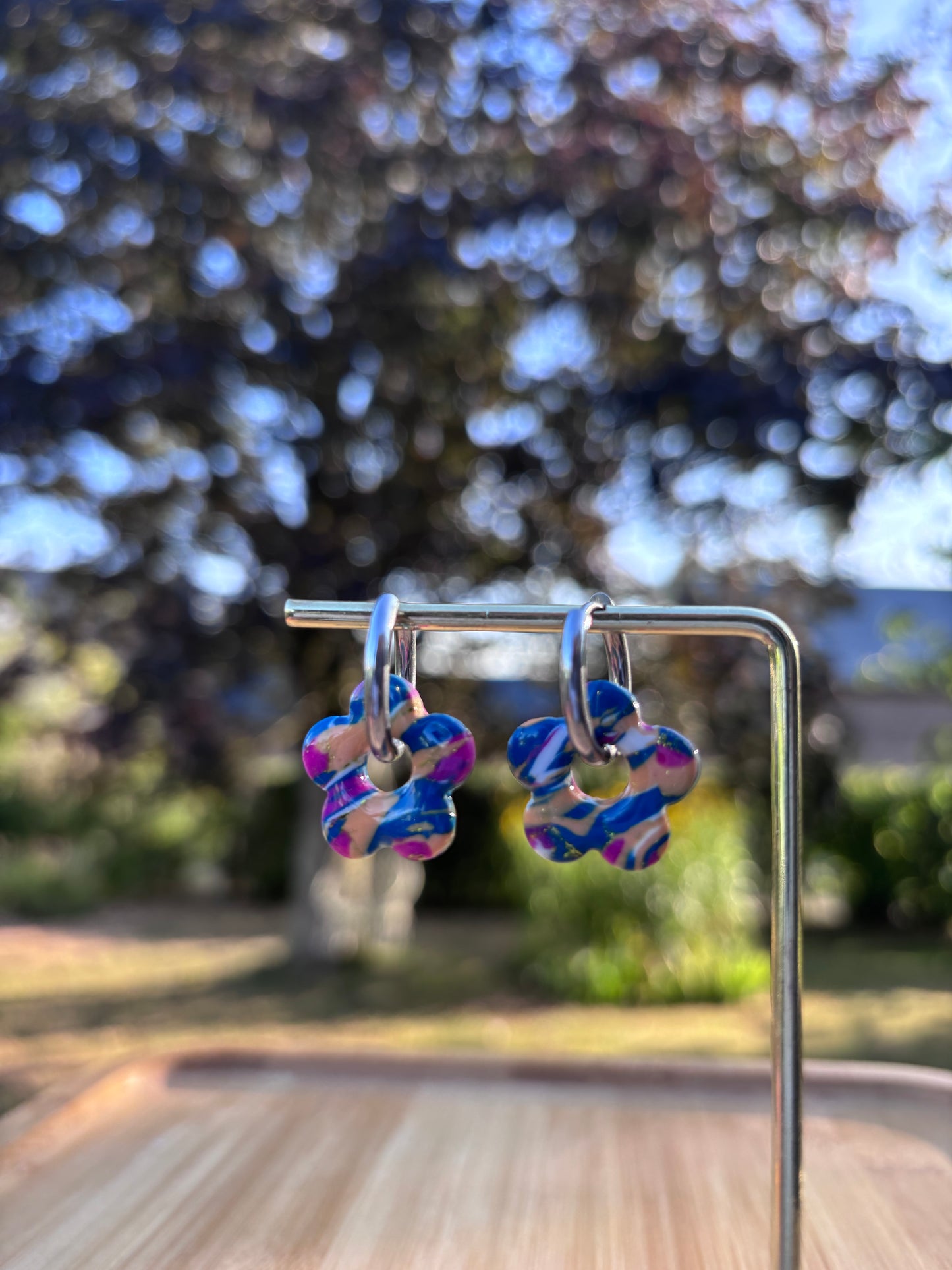 Créoles Margarita pop | Théia Bijoux