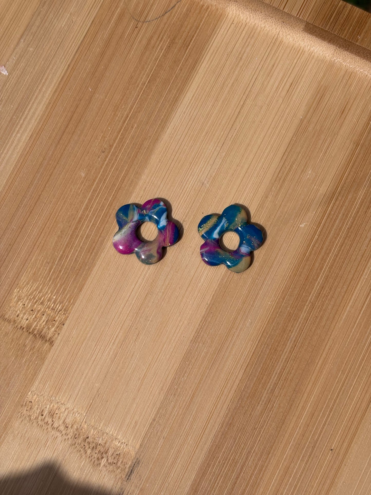 Créoles Margarita galaxy | Théia Bijoux