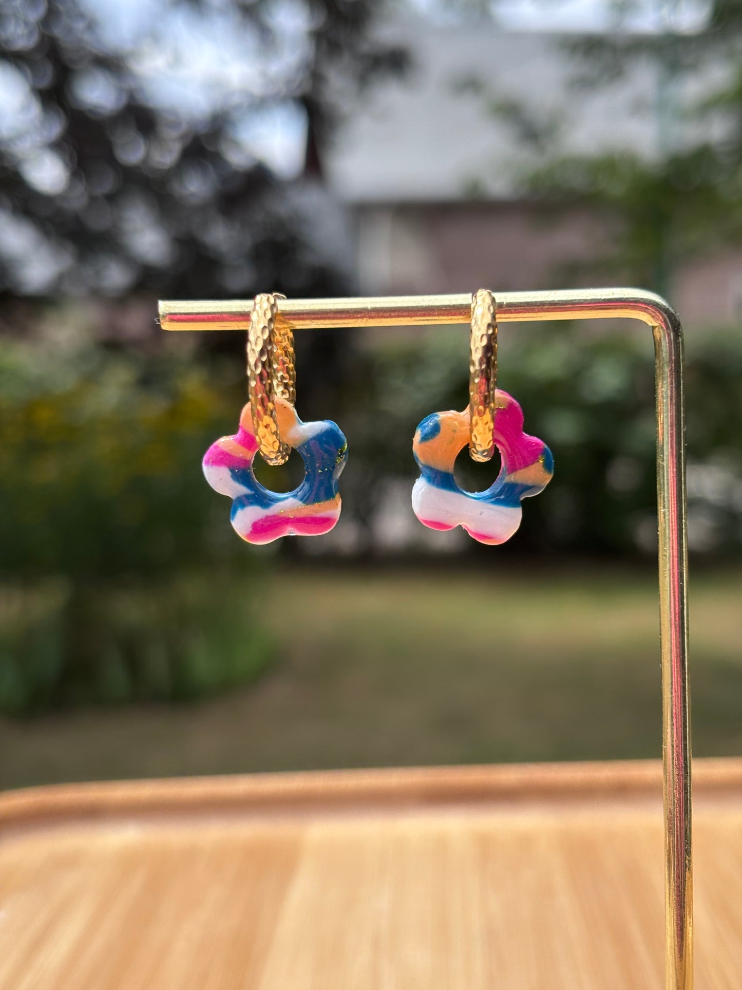 Créoles Margarita peps | Théia Bijoux