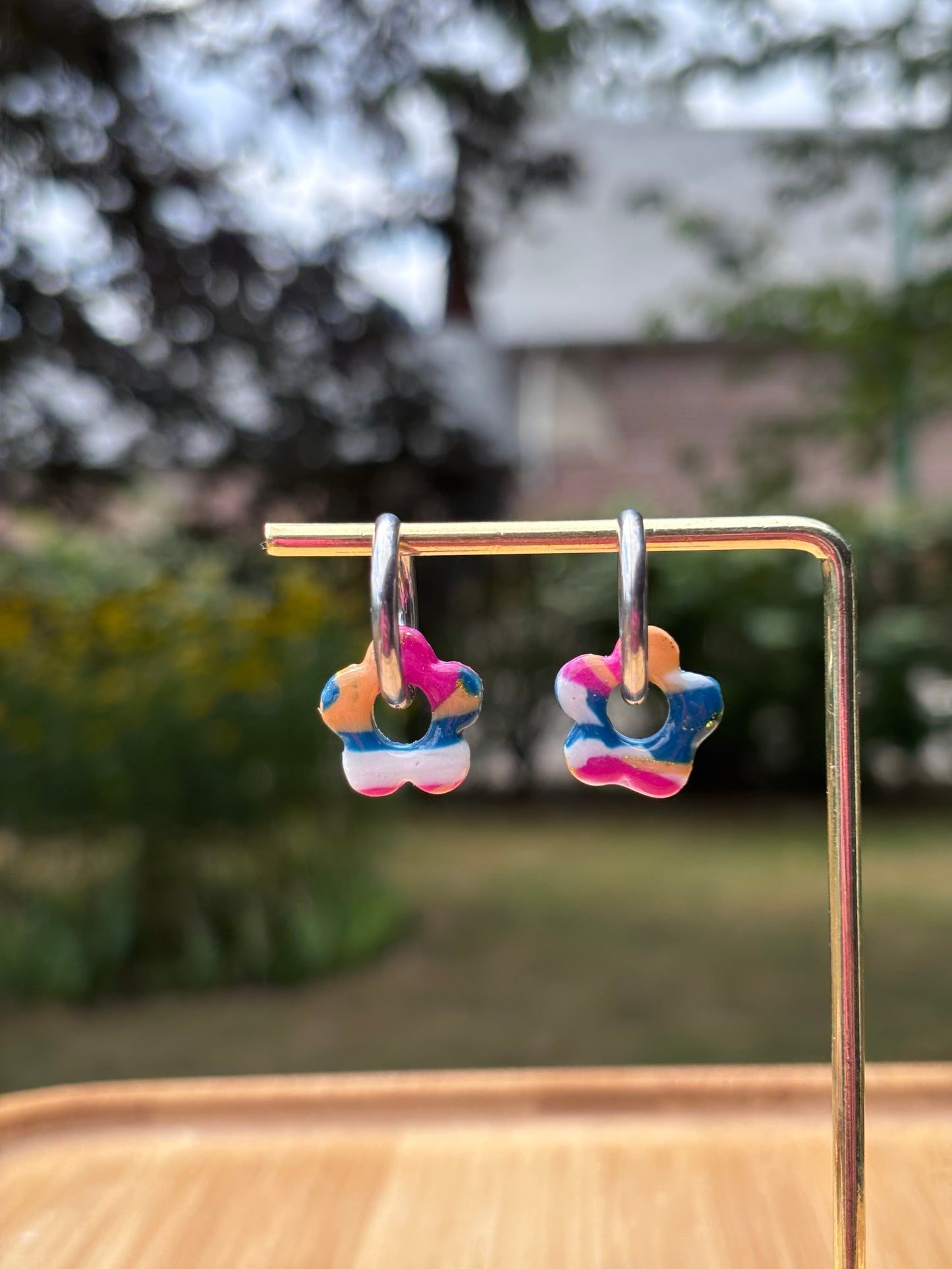 Créoles Margarita peps | Théia Bijoux