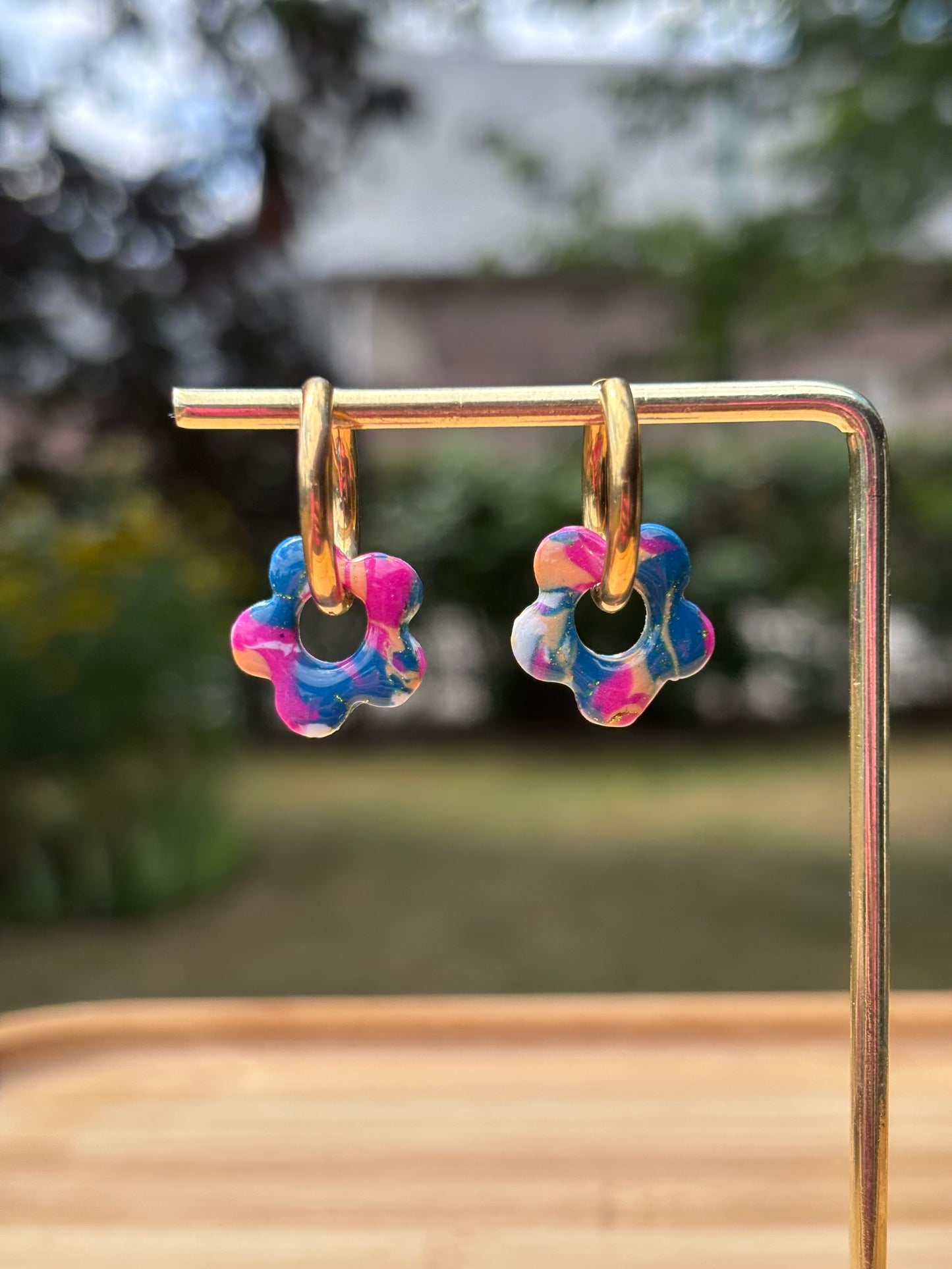 Créoles Margarita acidulé | Théia Bijoux