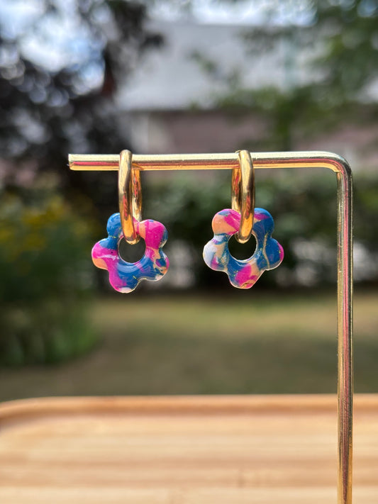 Créoles Margarita acidulé | Théia Bijoux