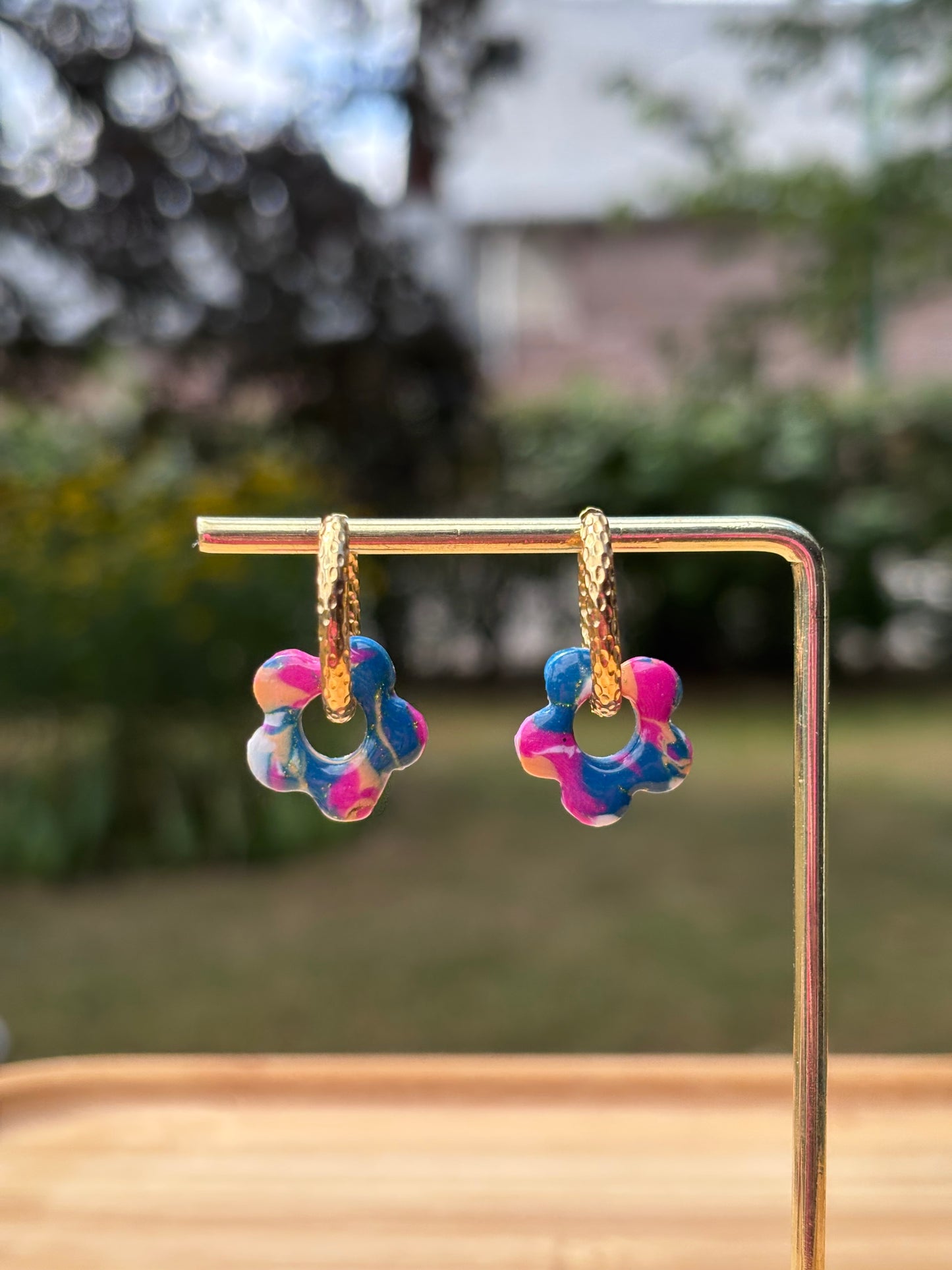 Créoles Margarita acidulé | Théia Bijoux