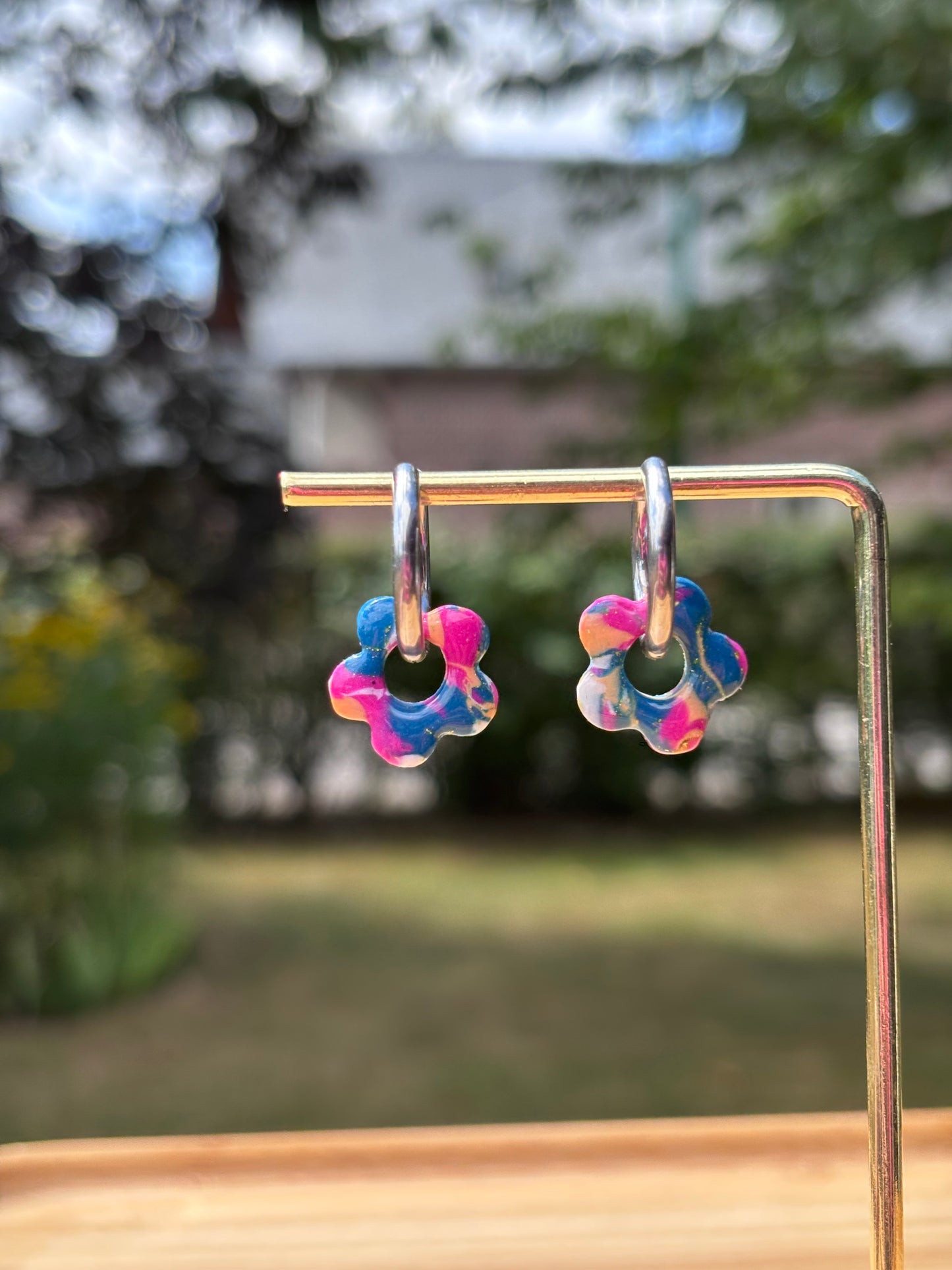Créoles Margarita acidulé | Théia Bijoux