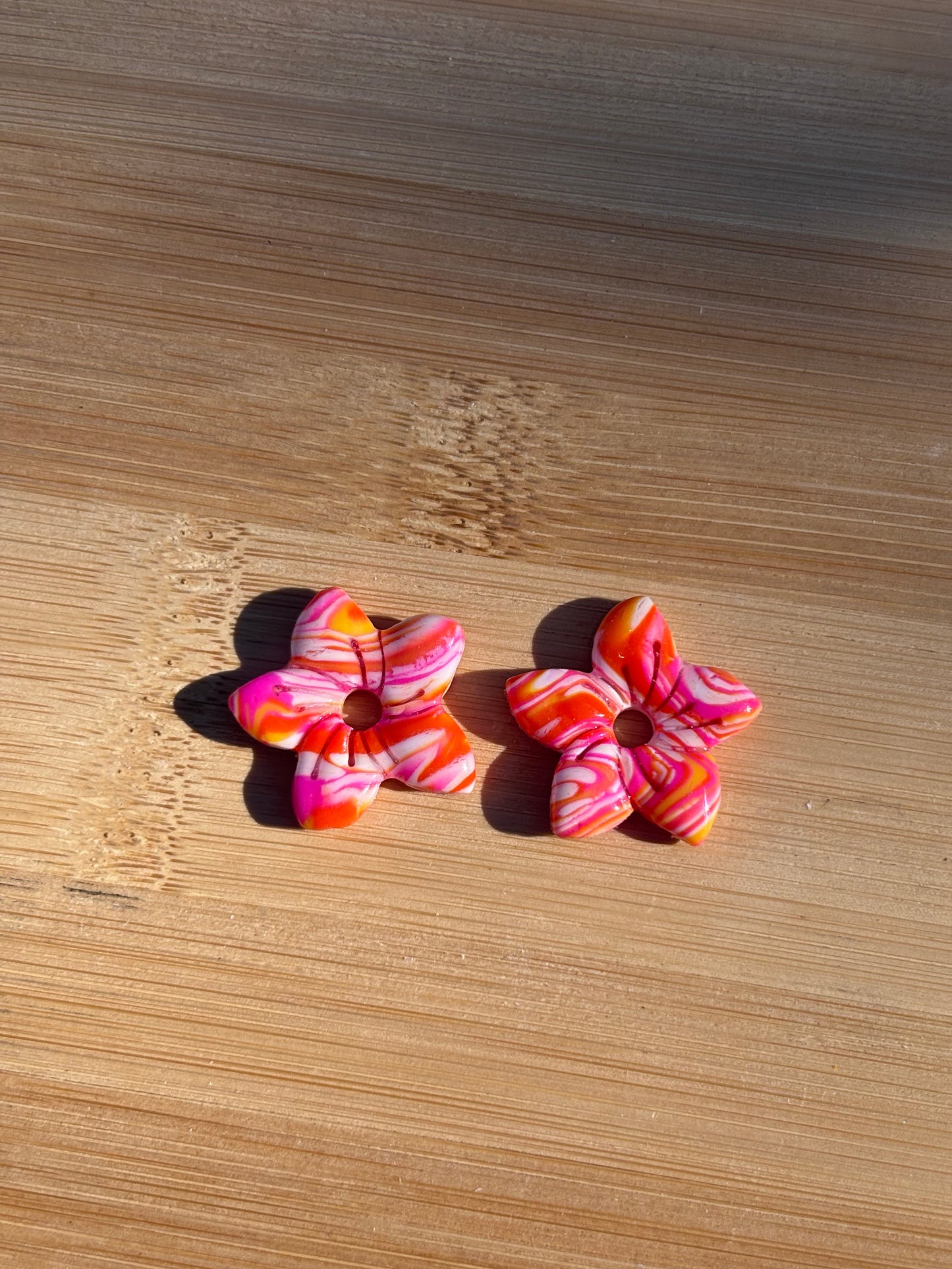 Créoles Garance sunset | Théia Bijoux