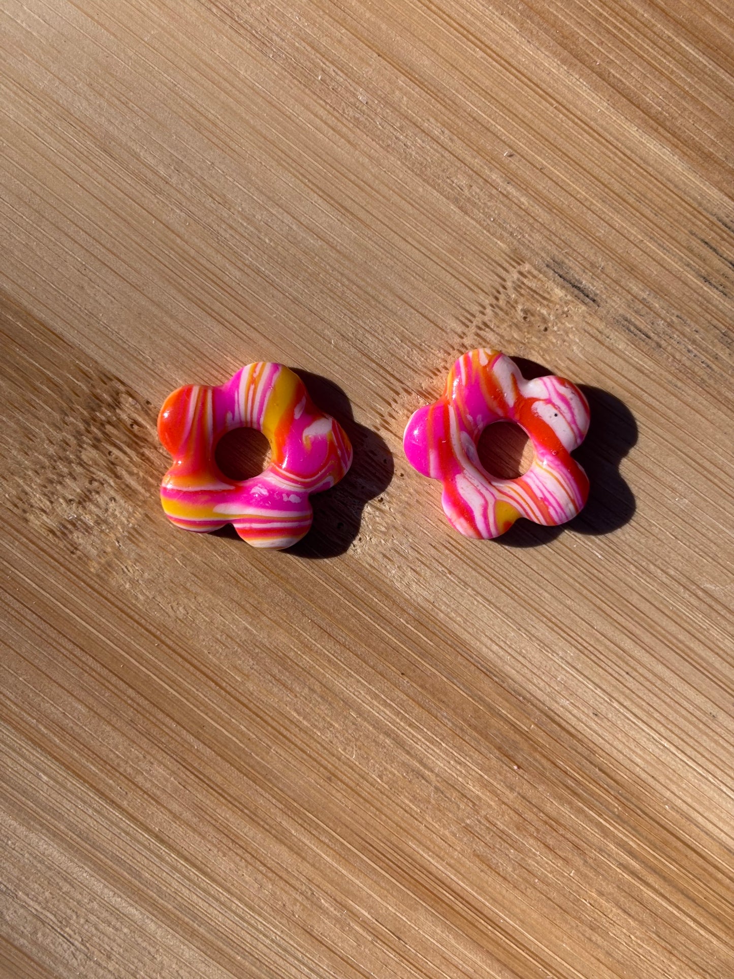 Créoles Margarita sunset | Théia Bijoux