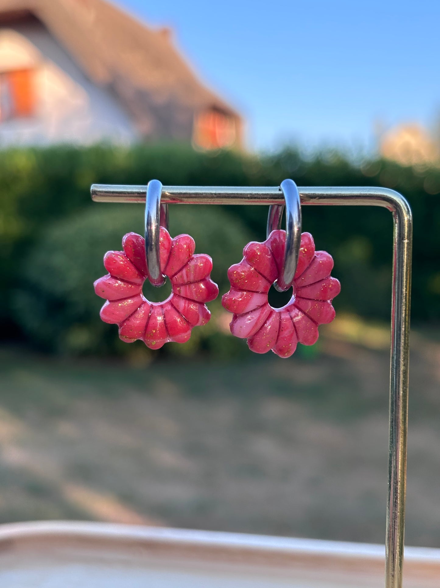 Créoles Aglaé sunny | Théia Bijoux