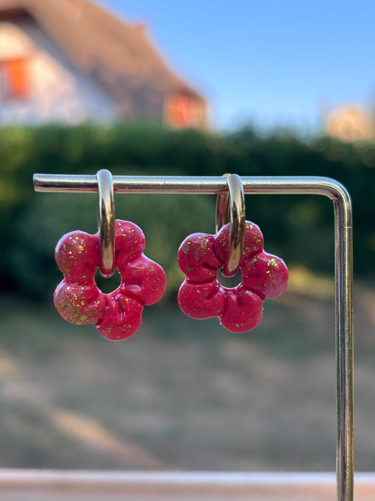 Créoles Capucine sunny | Théia Bijoux