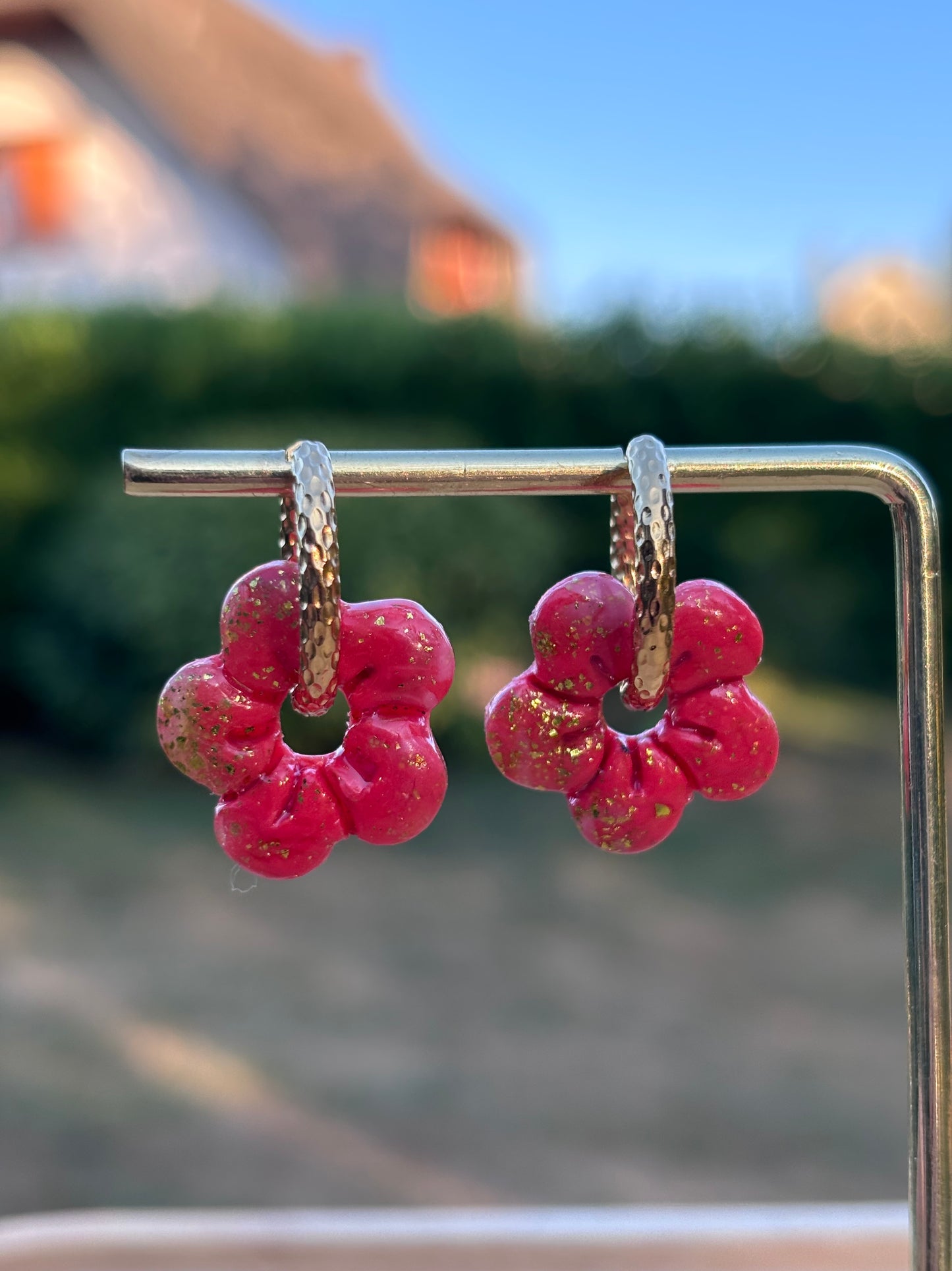Créoles Capucine sunny | Théia Bijoux