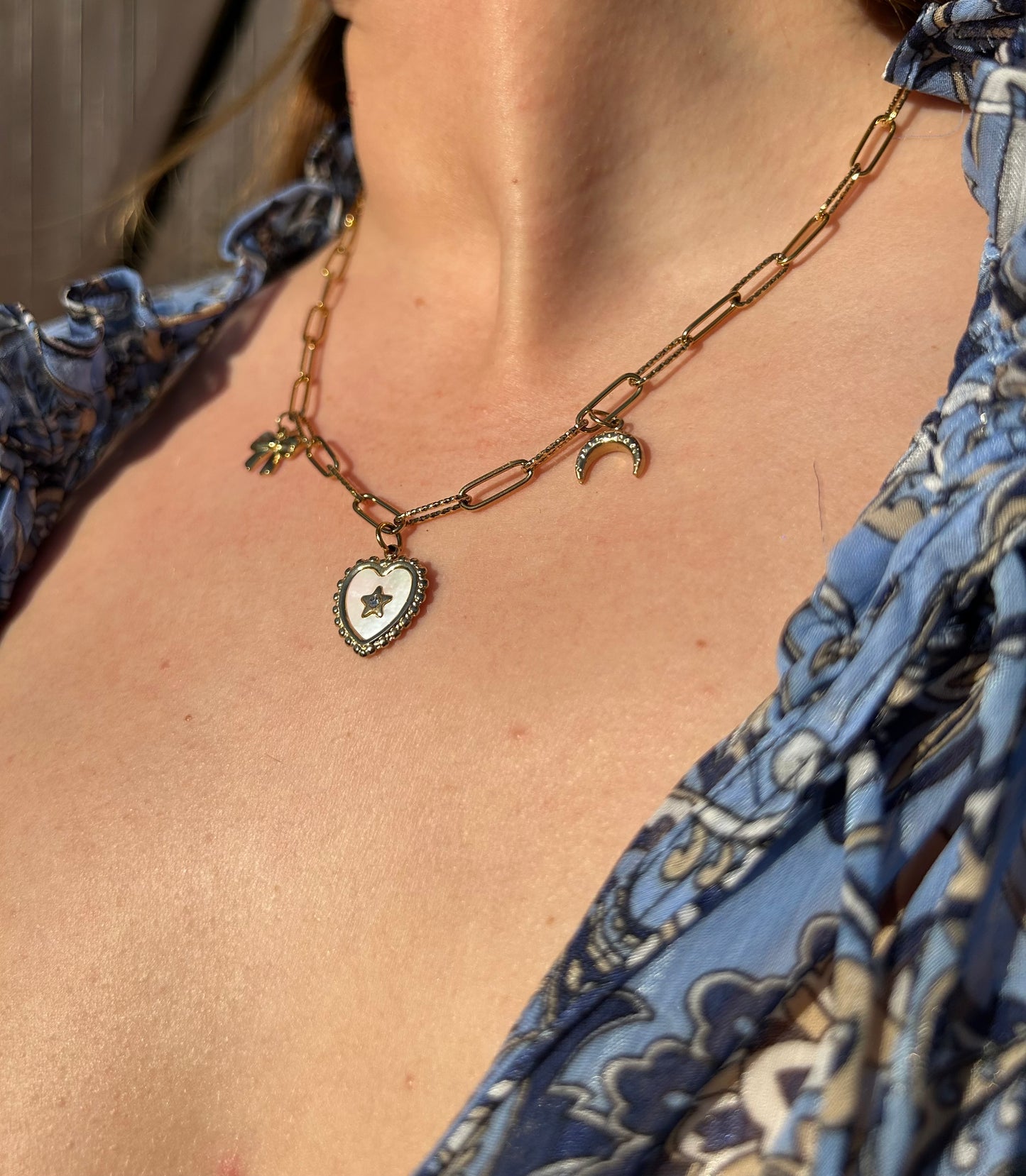 Collier charms Mia | Théia Bijoux